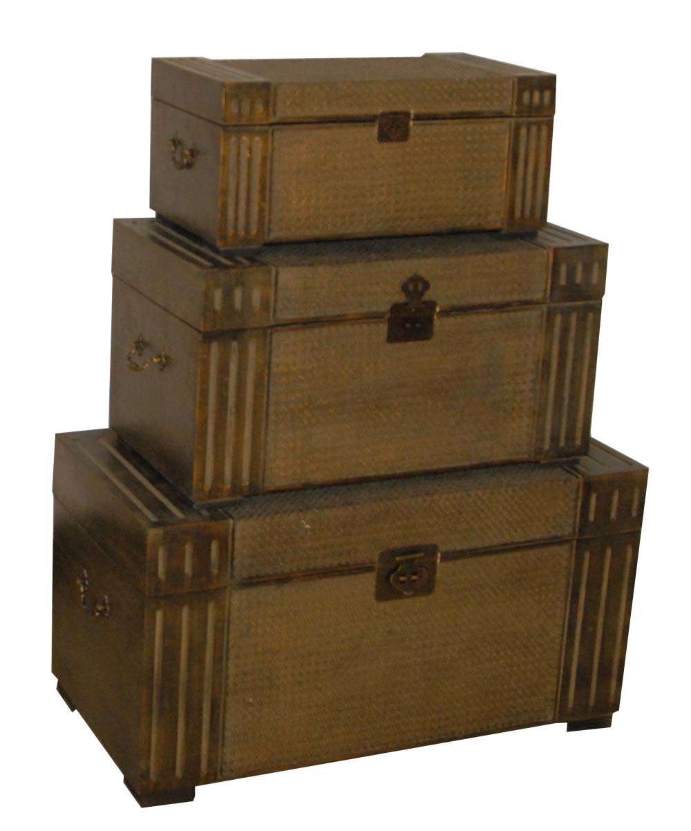 SET X 3 BAULES SIMIL ESTERILLA