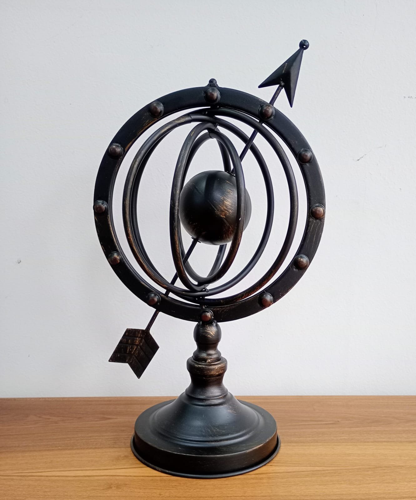 GLOBO CELESTIAL METAL NEGRO