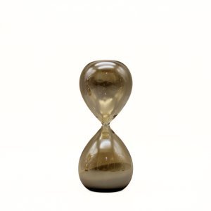 RELOJ DE ARENA NEGRA
