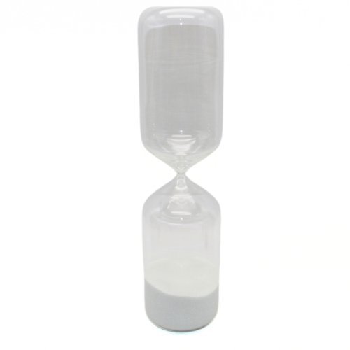RELOJ DE ARENA BLANCA