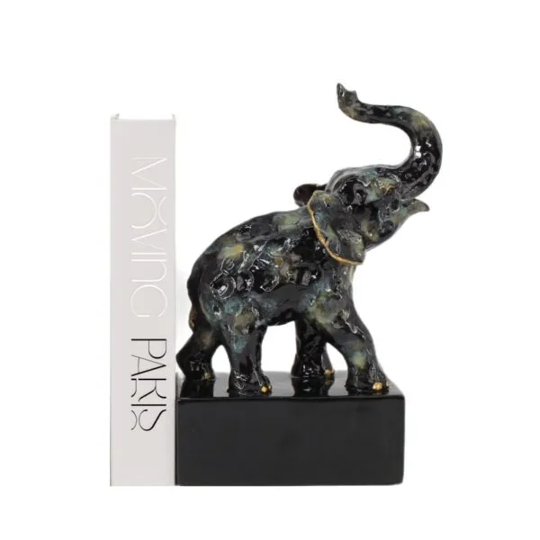 ELEFANTE APOYA LIBRO 24 CM