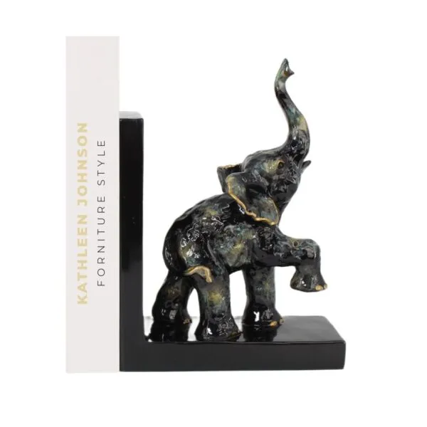 ELEFANTE APOYA LIBRO 24 CM