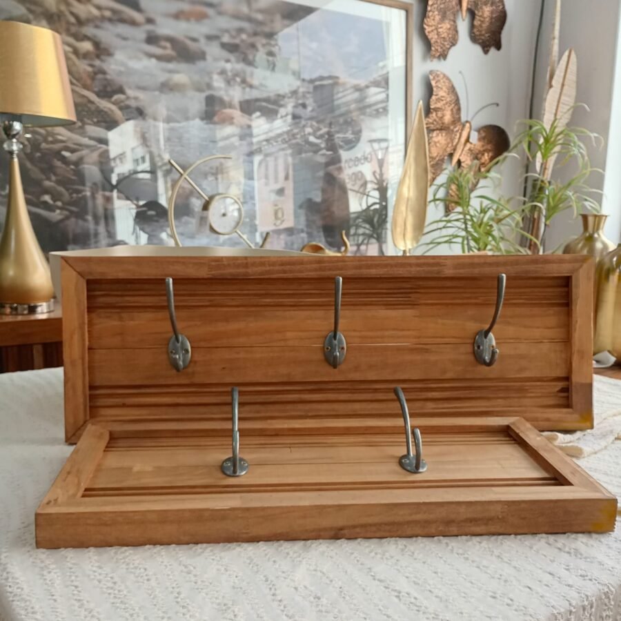 PERCHERO MADERA 3 GANCHOS
