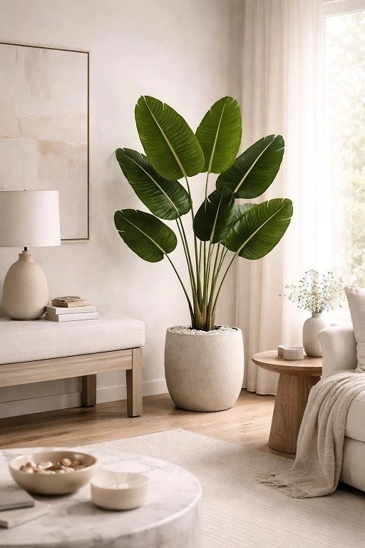 PLANTA HOJA DE PLATANO 160CM