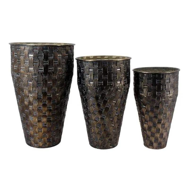 PORTAMACETA METAL SET X 3