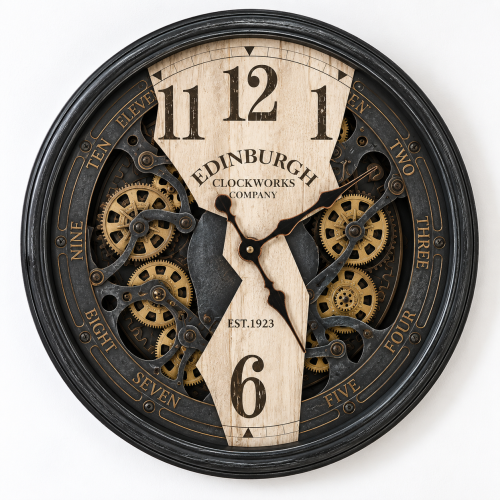 RELOJ CON ENGRANAJES 75CM